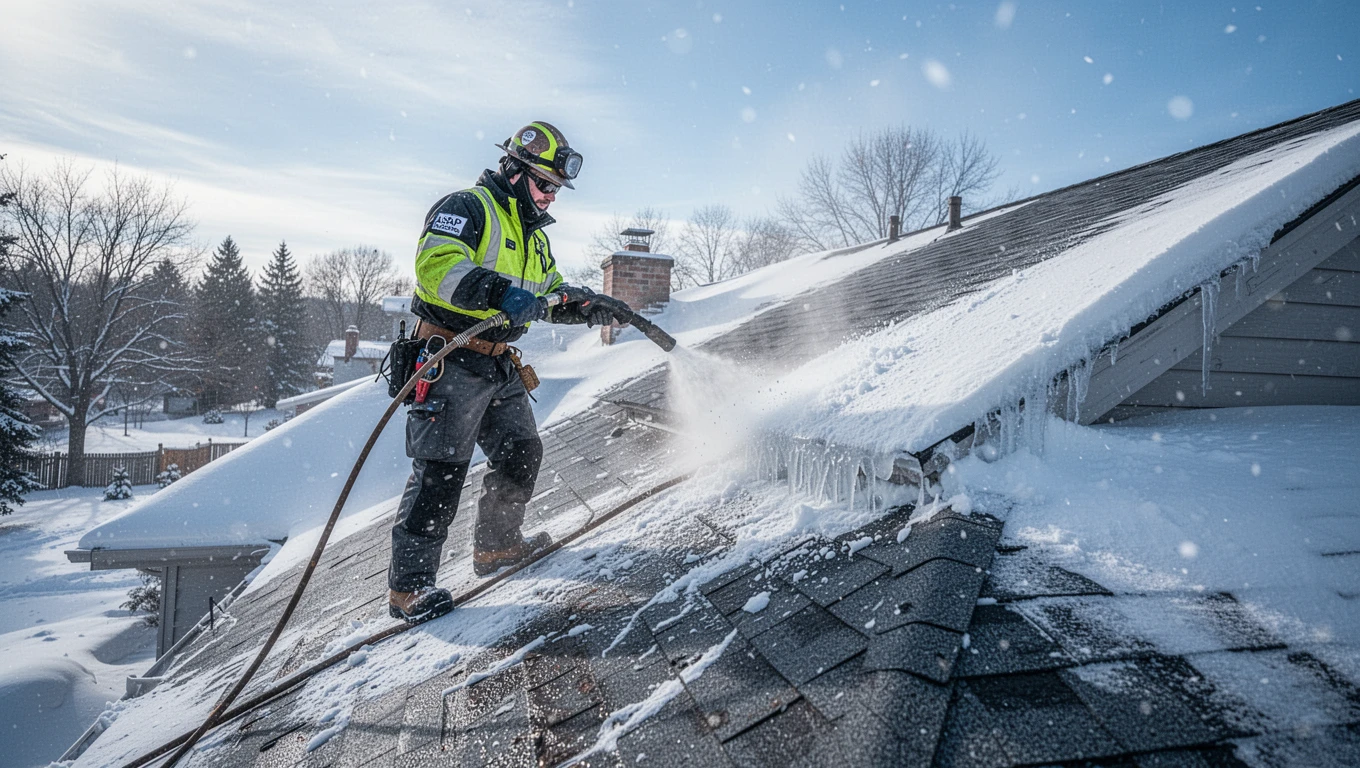 Snow & Ice Dam Leak Repair
