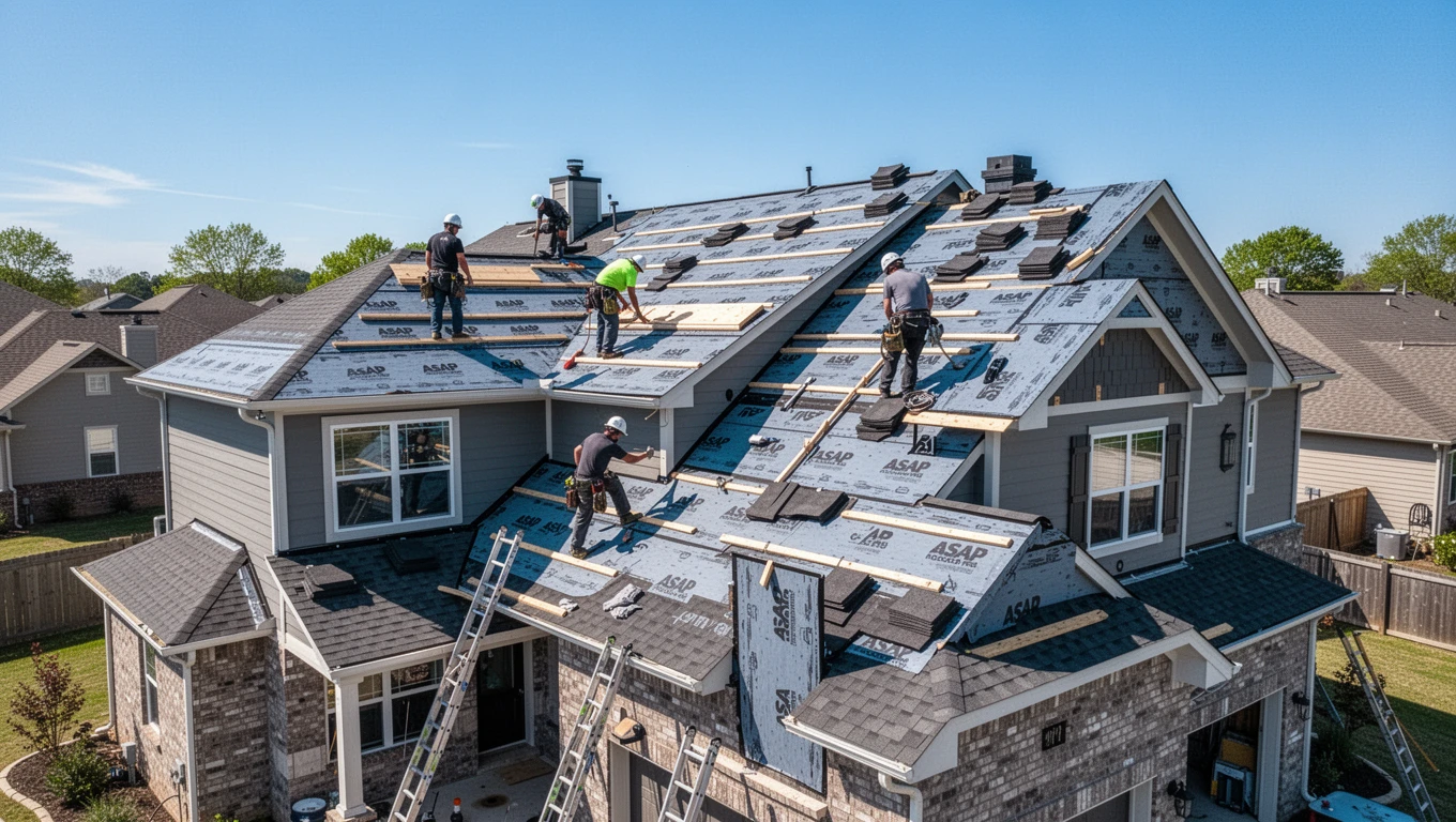 New Roof Installation