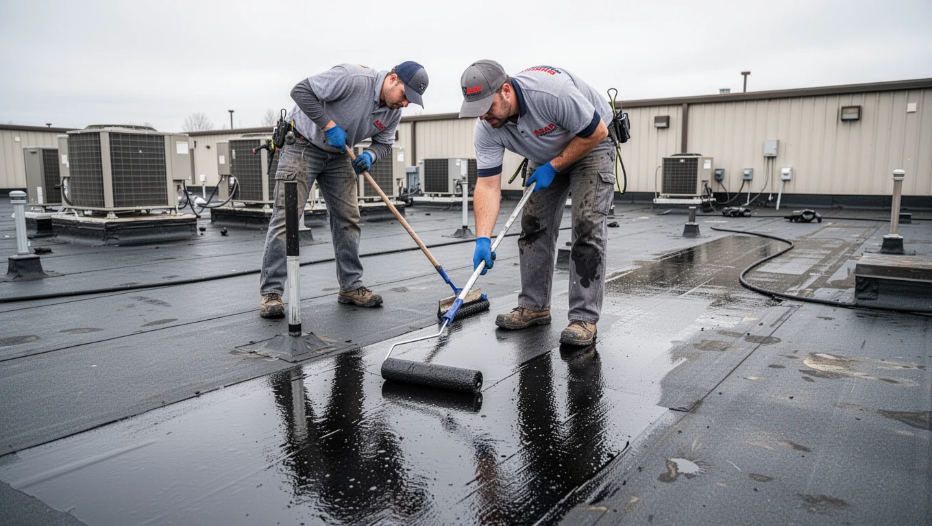 Flat Roof Repair & Sealing